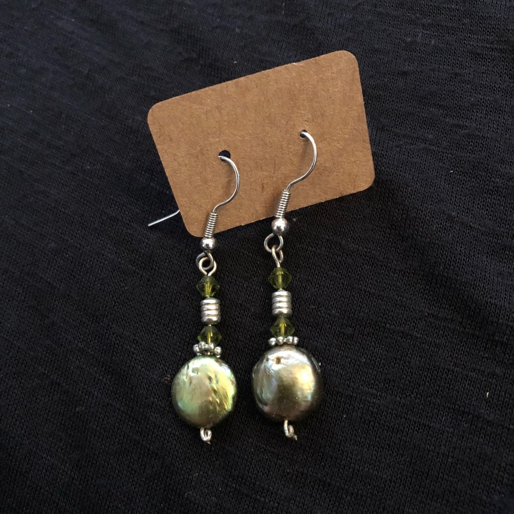 Handmade/repurposed earrings